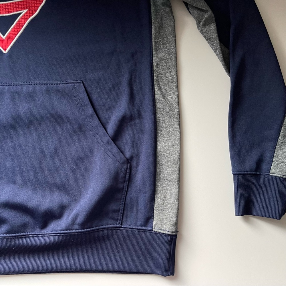 Superman Hoodie - Navy & Red - Size Large - Picture 5 of 14